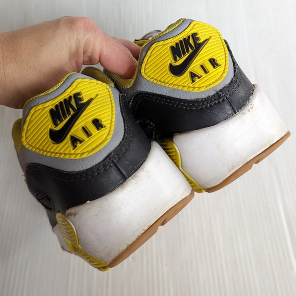 NIKE Air Max 90 LTR go the extra smile colorblock yellow sneakers - Picture 4 of 14